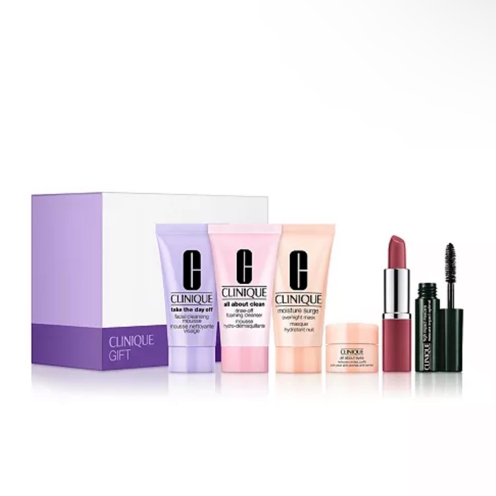 Clinique Gift 6 piece set NEW SEALED $79 Value